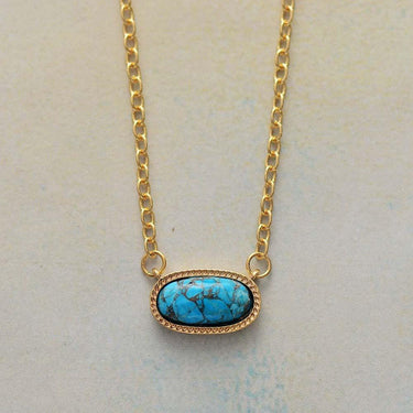 Turquoise Young Heart Necklace-Your Soul Place